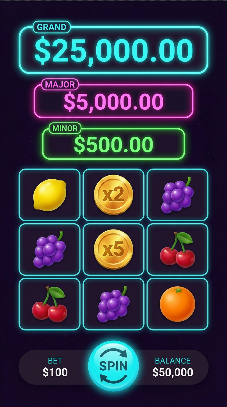 Jackpot — 3-tier jackpot