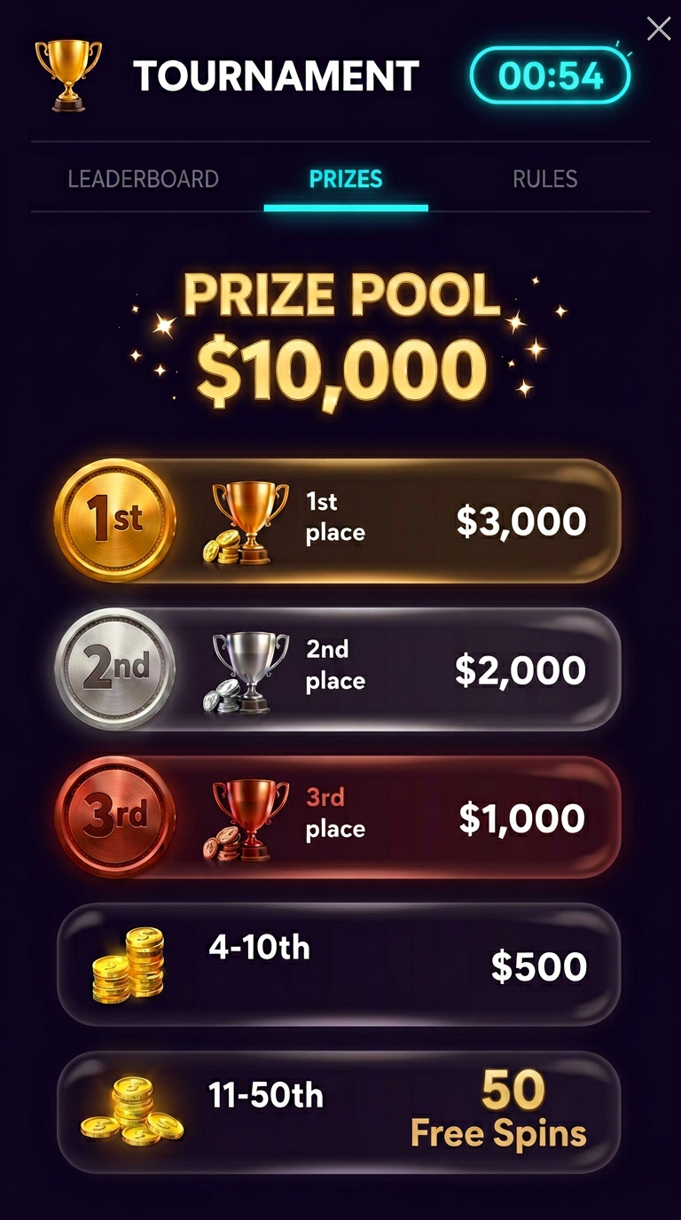 Tournament — Prize pool